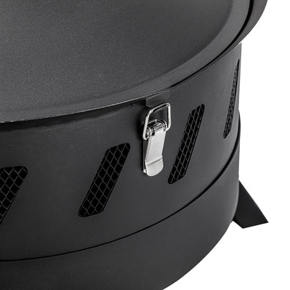 Lava Star Portable Propane Outdoor Fire Pit 17.3-Inch 50,000 BTU Camping Gas Firepit