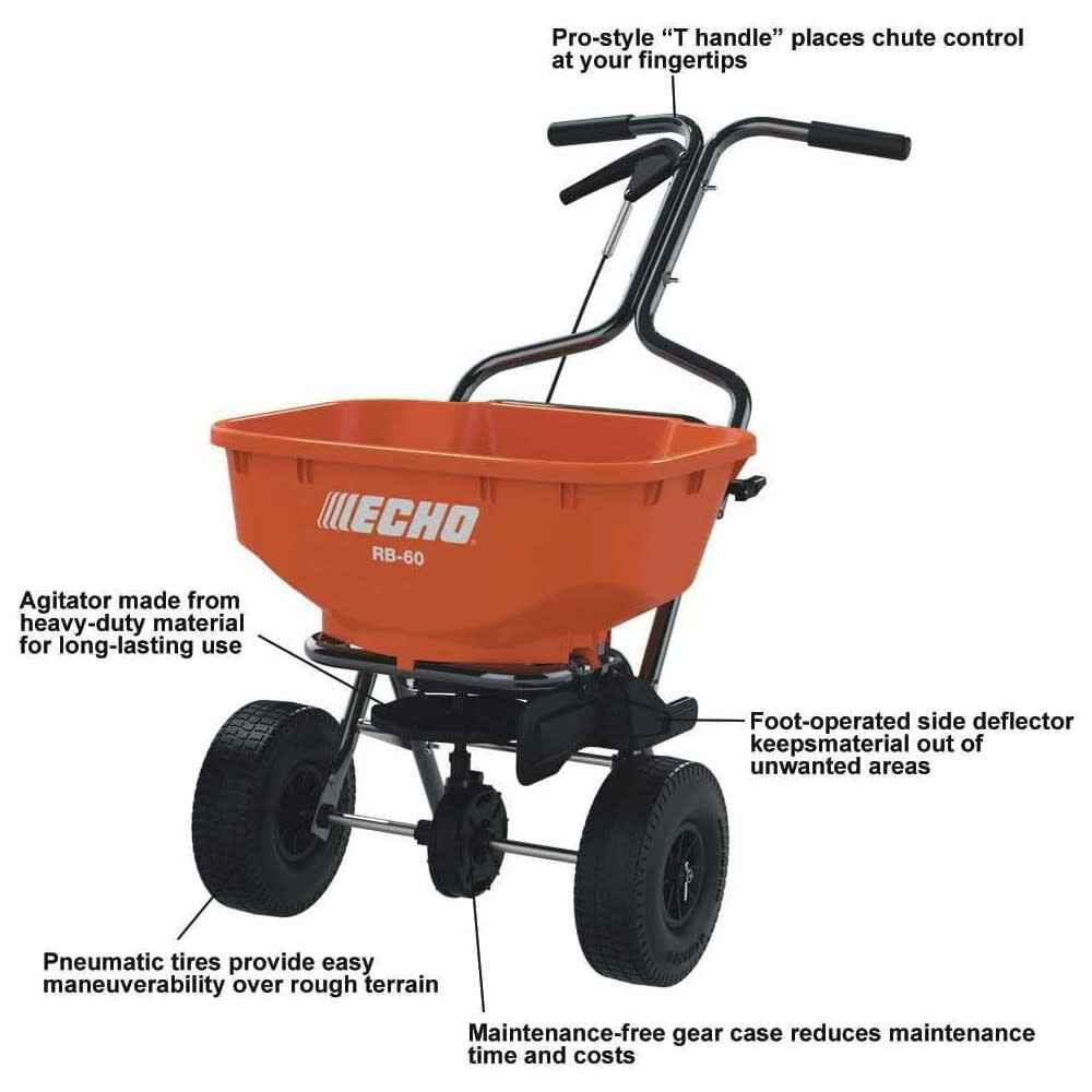 Echo Original Equipment 60 lbs. Heavy-Duty Spreader - RB-60