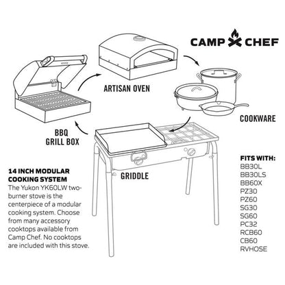 Yukon Double Burner Stove