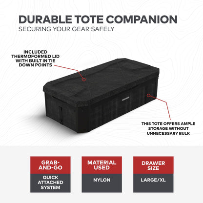 Yakima MOD GearCrate Large/Extra Large Stackable Premium Tote with Lid, Black - Find Fresh Goods