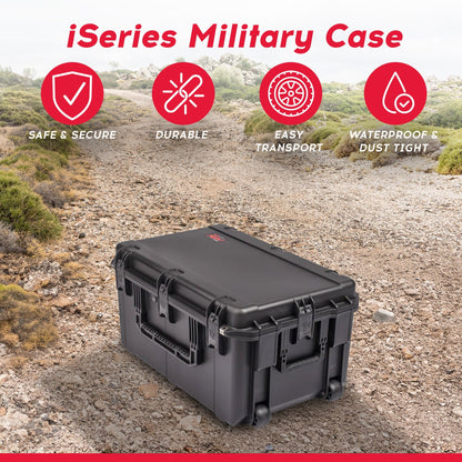 SKB Cases iSeries 291814 Waterproof UV Resistant Utility Military Case, Black - Find Fresh Goods