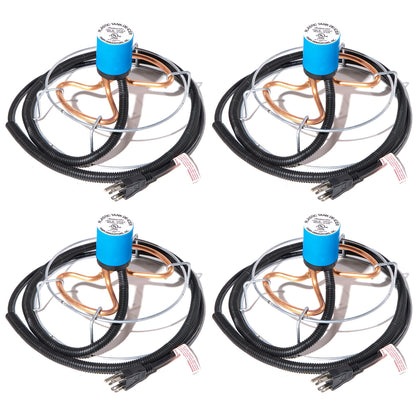 Farm Innovators H-439 1000 Watt Cast Aluminum Submergible Water Deicer (4 Pack)