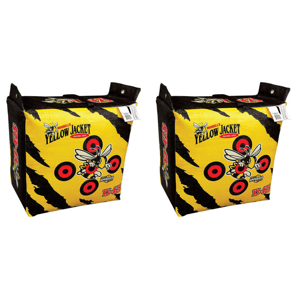 Morrell Yellow Jacket Outdoor Portable Field Point Archery Bag Target (2 Pack)