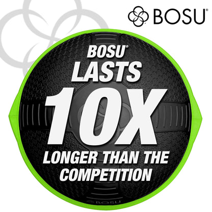 Bosu NEXGEN Balance Strength Trainer, Home Gym Workout Equipment, 26", Black