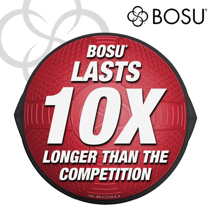 Bosu NEXGEN Balance Strength Trainer, Home Gym Workout Equipment, 26",Neon Flare