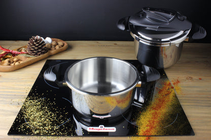 3 Piece Pressure Cooker Nova 4+6 Qt. Stainless Steel