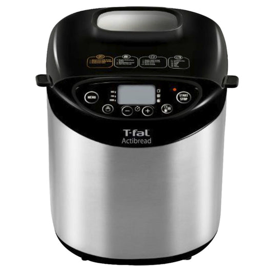 T-Fal Brushed Nickel Black Metal 2 lb. Breadmaker