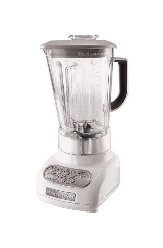 KitchenAid Classic White Die Cast Metal Blender 56 oz. 5 speed