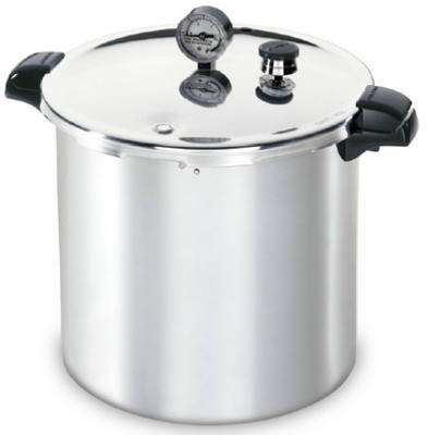 Presto Brushed Aluminum Cooker Canner, 23 qt.