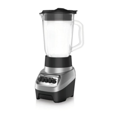 BLACK+DECKER Power Crush Blender, Silver, 6-Cup, 550-Watt