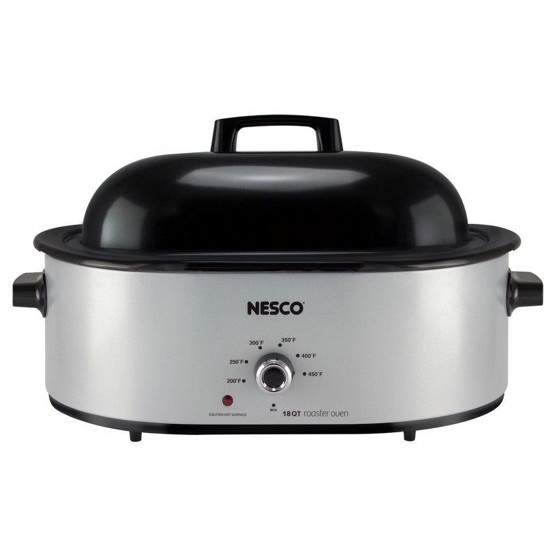 Nesco Silver Stainless Steel 18 qt Electric Roaster