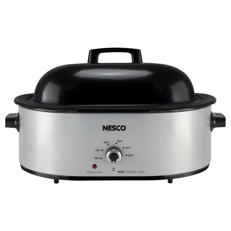 Nesco Silver Stainless Steel 18 qt Electric Roaster