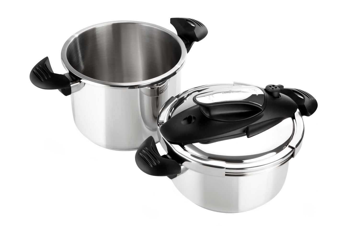 3 Piece Pressure Cooker Nova 4+6 Qt. Stainless Steel