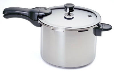 Presto Polished Stainless Steel Pressure Cooker 6 qt