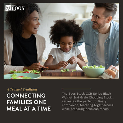 John Boos Walnut Wood Edge Grain Reversible Cutting Board, 18 x 12 x 1.75 Inches