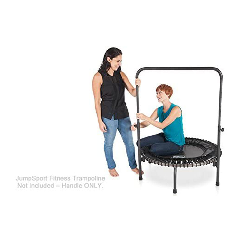 JumpSport 350f Indoor Lightweight 39-Inch Trampoline and Handle Bar Accessory