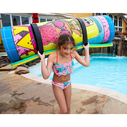 Novation iQ Mini Floating Oasis 6 x 4 Water Mat, Vacay All Day