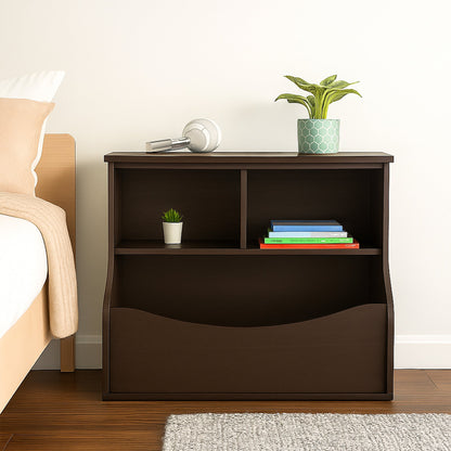 PJ Wood Multi-Functional Bookcase, Store or Display Books of Different Sizes