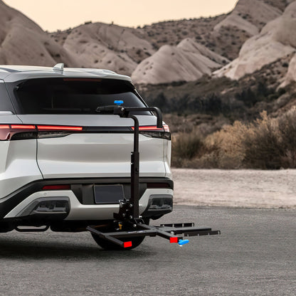 Silver Spring Foldable Manual Wheelchair Carrier Platform with Hitch Ball Mount - Find Fresh Goods