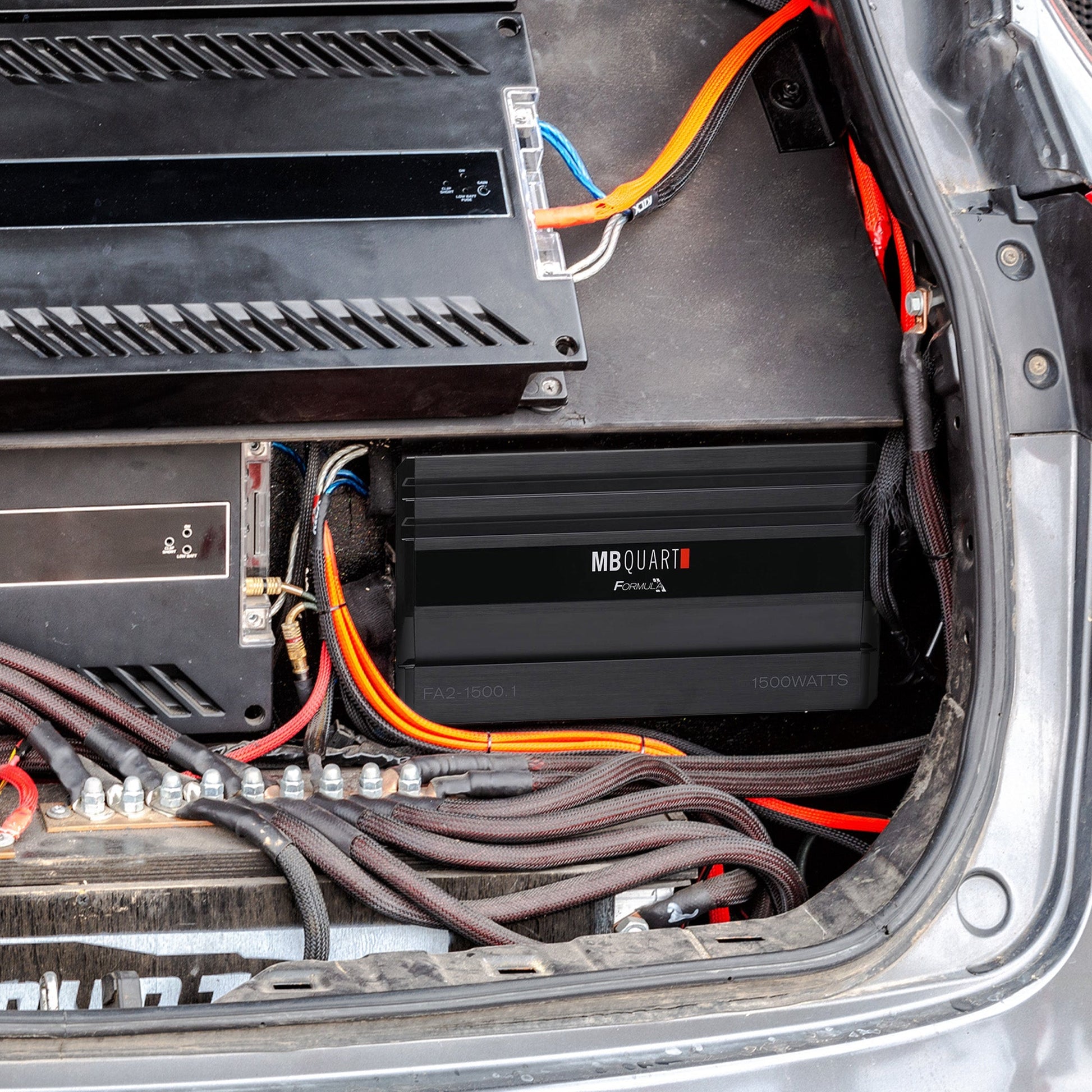 MB Quart Formula 1,500 Watt Mono Car Audio Mobile Amplifier, FA2-1500.1, Black - Find Fresh Goods