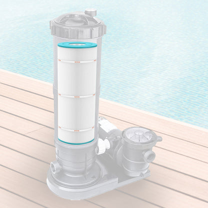 Hurricane Advanced Pool Filter Cartridge for C-7477, PA75SV & FC-1260, 16 Pack