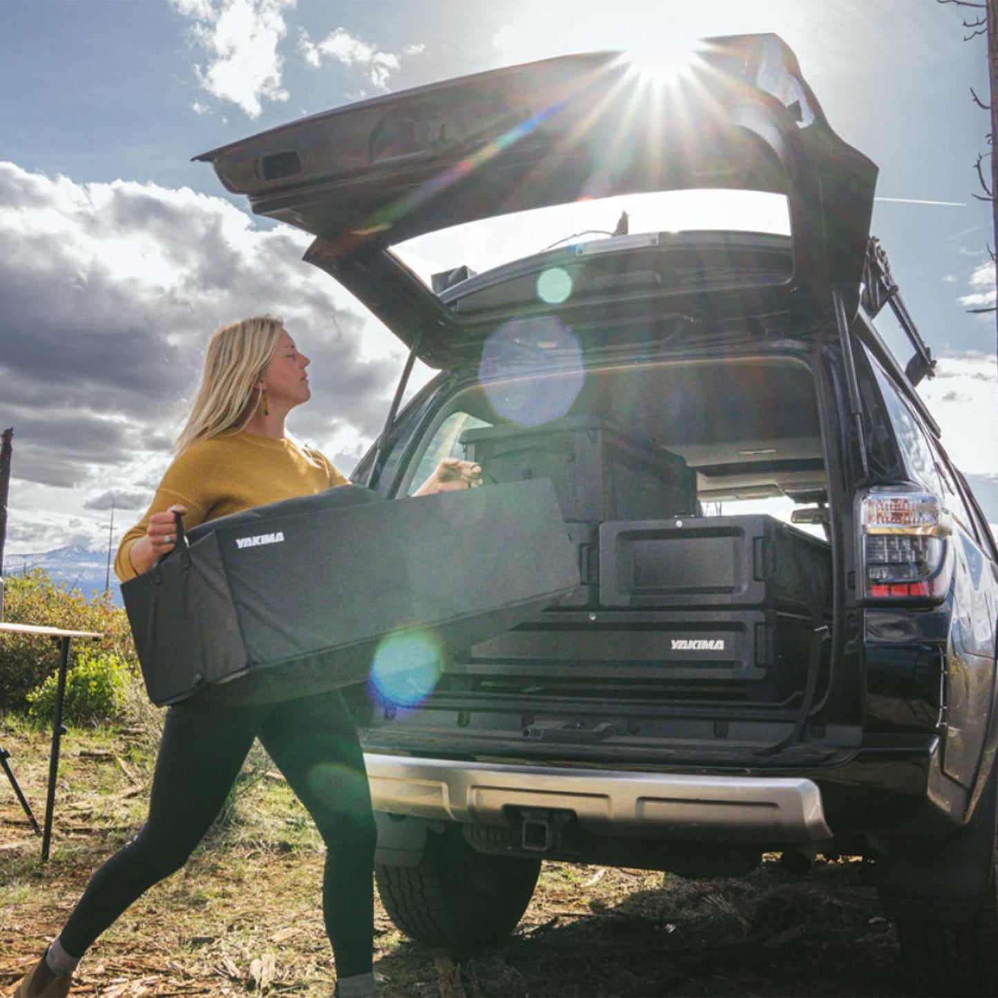 Yakima MOD GearTote Basic Soft Tote with Quick Attach System and Anchors, Black - Find Fresh Goods