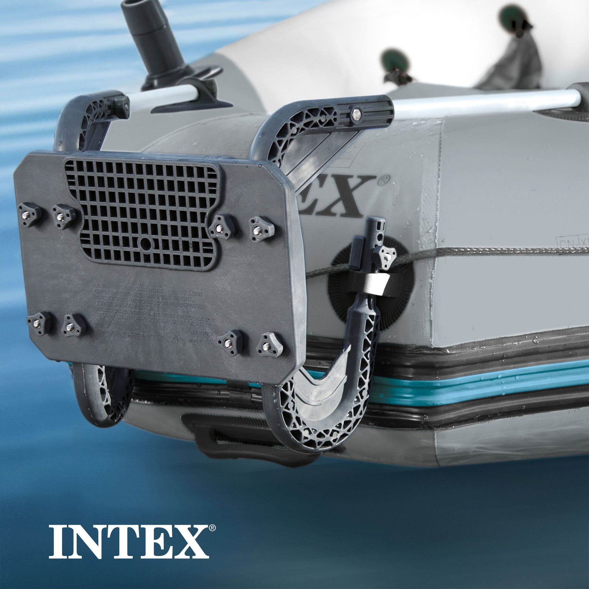 Intex Composite Motor Mount w/ Aluminum Supports for Inflatable Boat or Raft - Find Fresh Goods