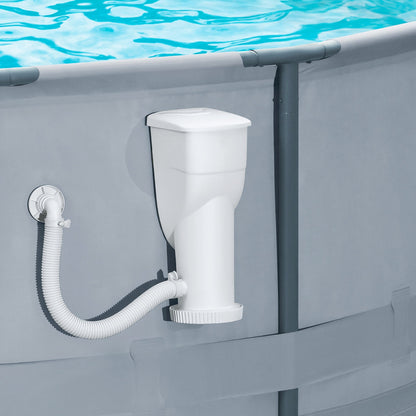 Funsicle 1500 Gallon SkimmerPlus 2-in-1 Filter Pump System for Above Ground Pool