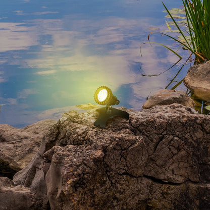 Pondmaster 2.0w LED Fountain Landscape Light with Transformer & 4 Colored Discs