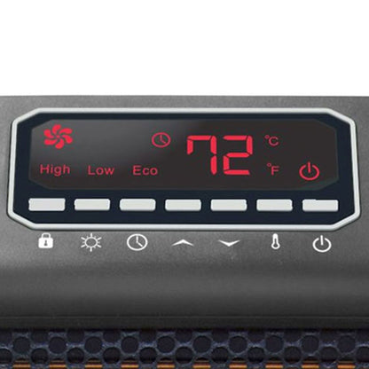 LifeSmart LifePro 1500W 6 Element Infrared Large Room Space Heater w/ Remote