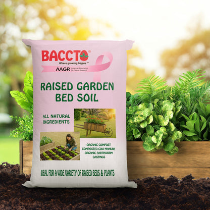 Michigan Peat Company BACCTO Raised Bed Soil for All Plant Types, 1.5 Cubic Feet