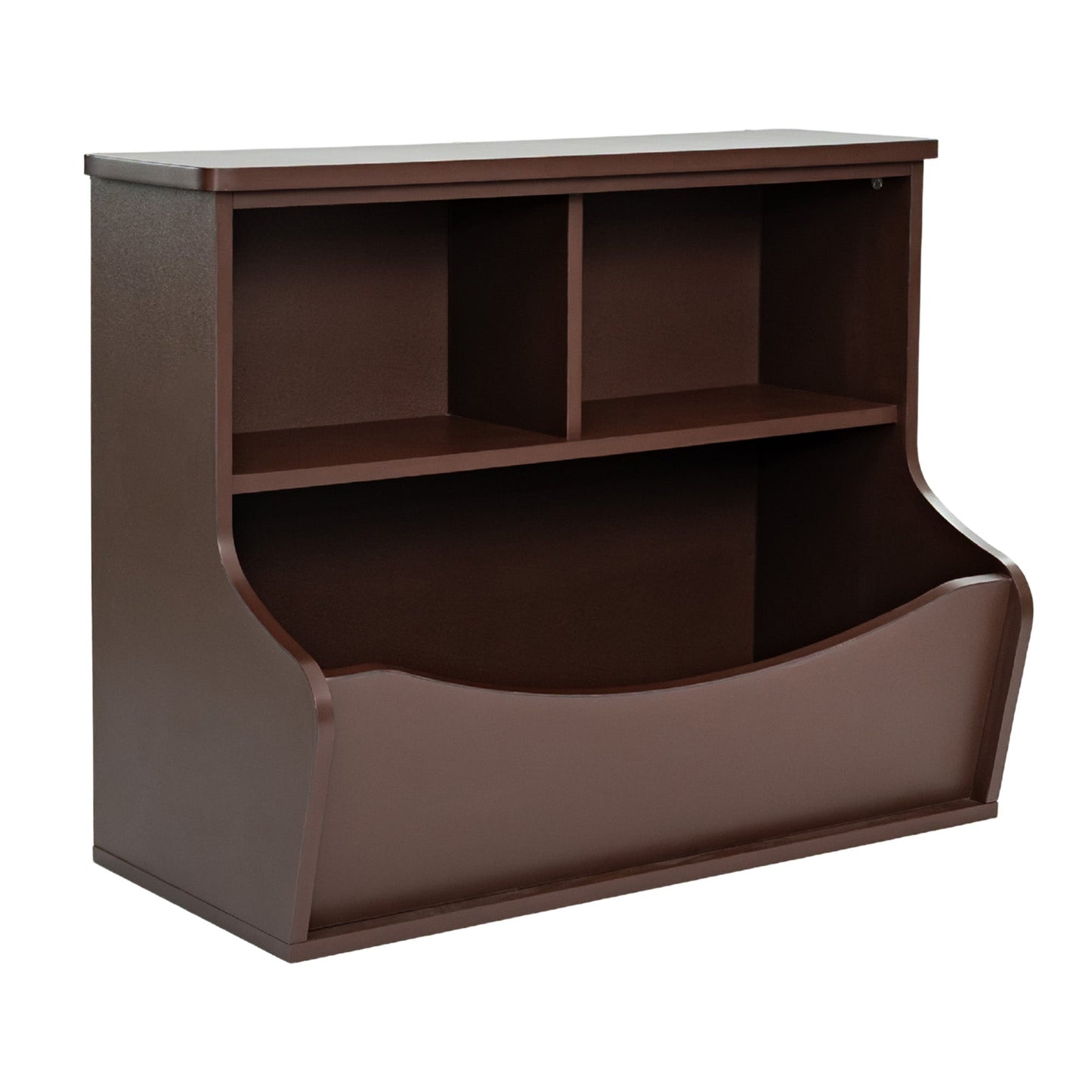PJ Wood Multi-Functional Bookcase, Store or Display Books of Different Sizes