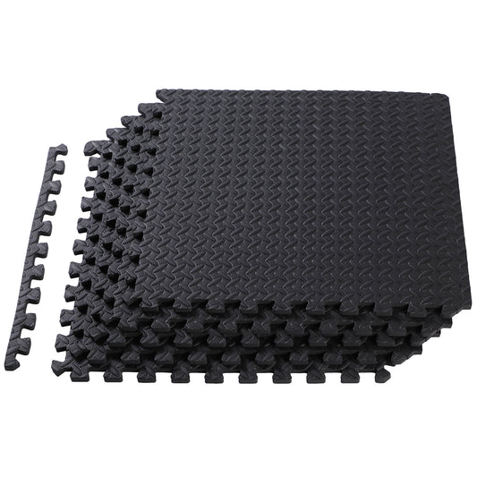 HolaHatha EVA Foam Puzzle Exercise Gym Equipment Floor Mat Interlocking Tiles