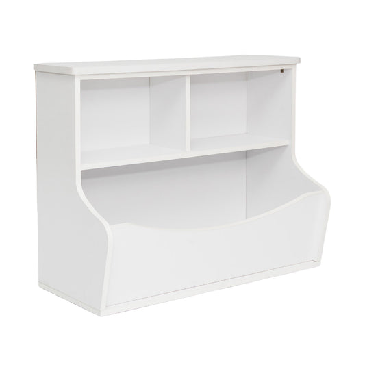 PJ Wood Multi-Functional Bookcase, Store or Display Books of Different Sizes
