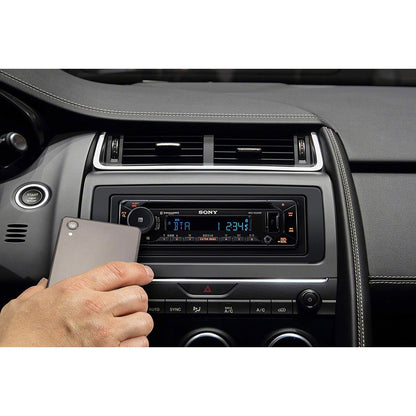 Sony MEXN5300BT Single DIN Car Audio CD Player Stereo Receiver with Bluetooth - Find Fresh Goods