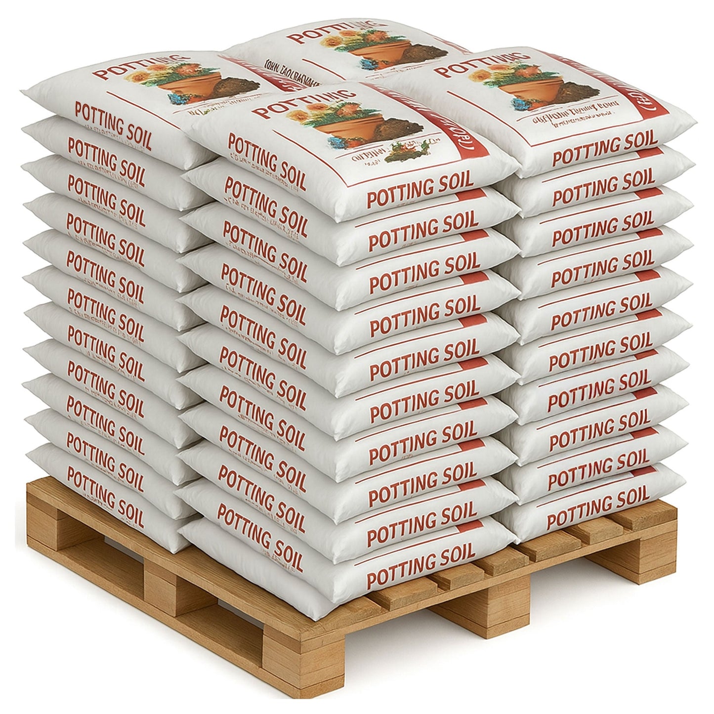 Michigan Peat Garden Magic General Purpose Potting Soil Mix, 20 lb Bag, 120 Pack