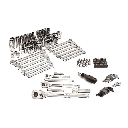 Master Mechanic 152 Piece Mechanics SAE and Metric Assorted Socket Tool Kit