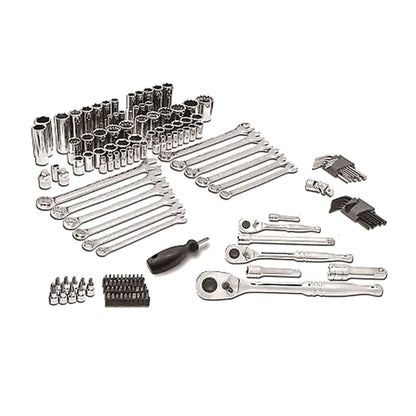 Master Mechanic 152 Piece Mechanics SAE and Metric Assorted Socket Tool Kit