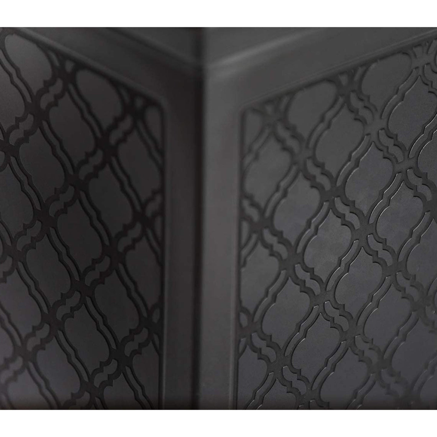 FCMP Outdoor Casablanca Resin 24" Self-Watering Pedestal Taper Planter, 2 Pack