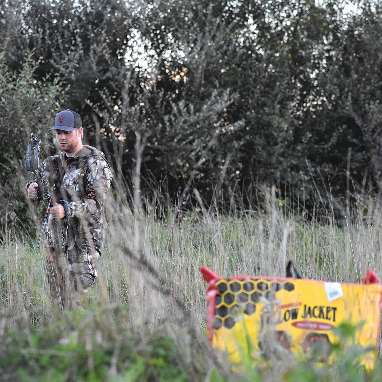 Morrell Yellow Jacket Supreme Bag Target with HME Products 30 Inch Target Stand