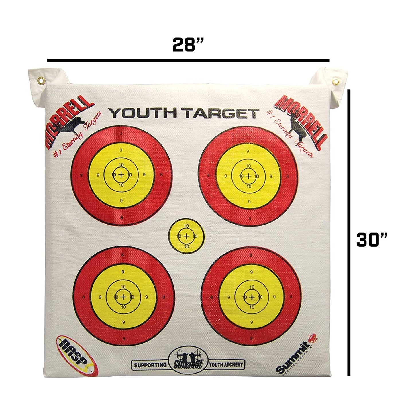 Morrell Lightweight Portable Range NASP Field Point Archery Bag Target (2 Pack)