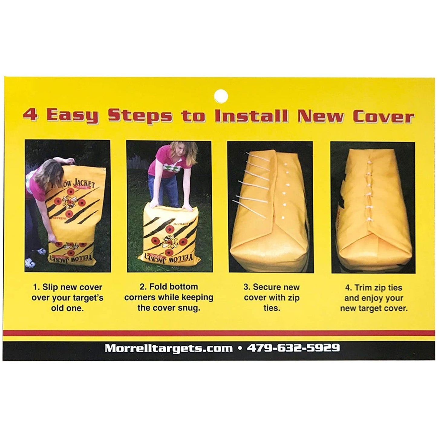 Morrell Supreme Range Archery Target Replacement Cover (Cover Only) (4 Pack)