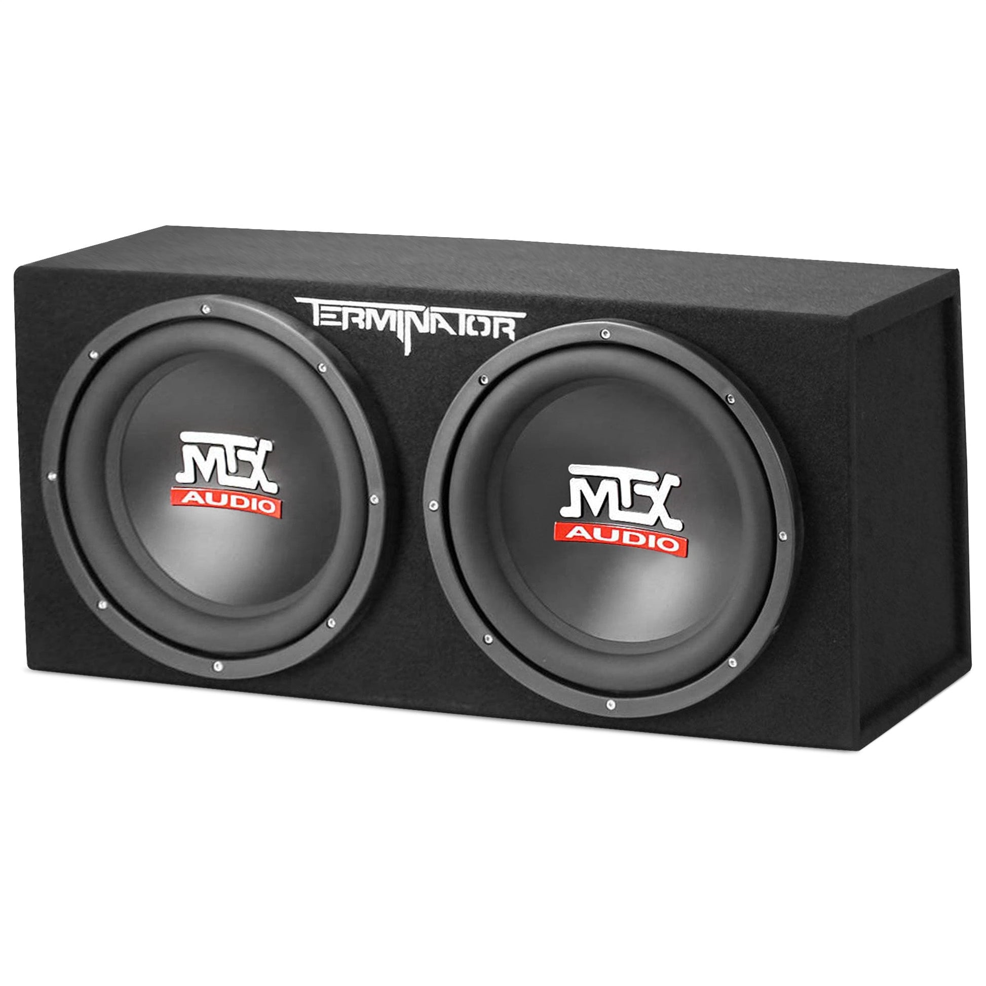 MTX TNE212D 12-Inch 1200-Watt Car Audio Dual Loaded Subwoofer Box Enclosure - Find Fresh Goods