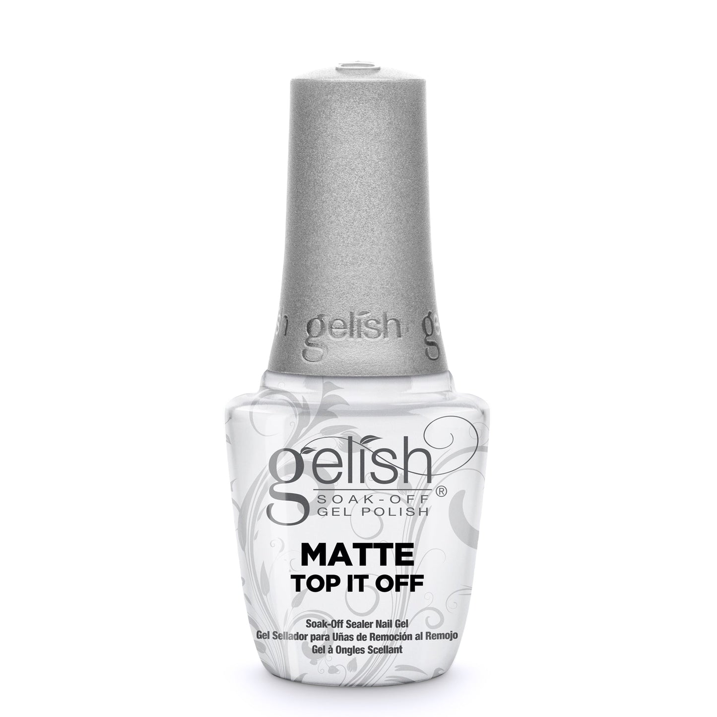 Gelish Matte & Gloss Duo Top It Off Soak Off Gel Nail Polish Sealer Clear Coat - Find Fresh Goods