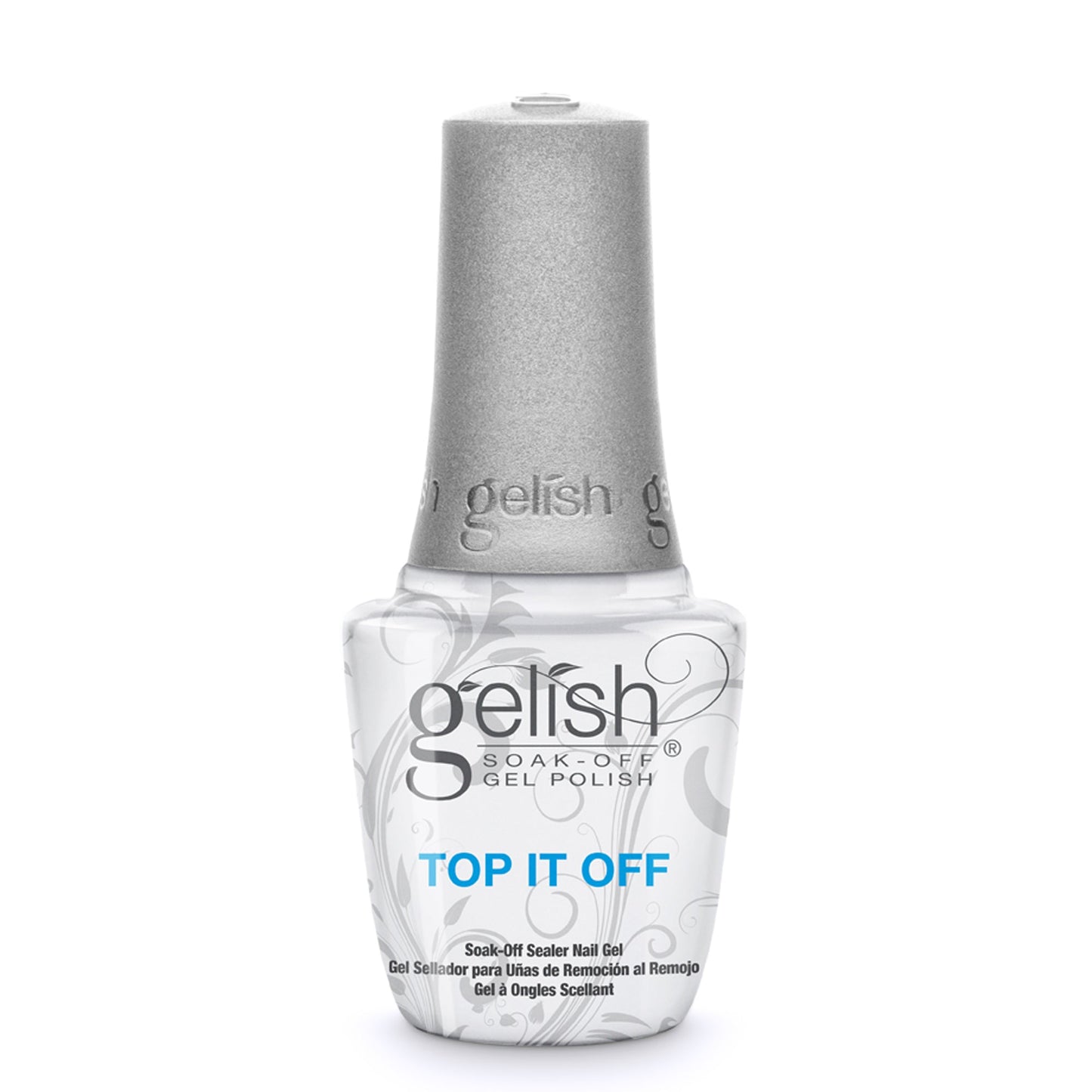 Gelish Matte & Gloss Duo Top It Off Soak Off Gel Nail Polish Sealer Clear Coat - Find Fresh Goods