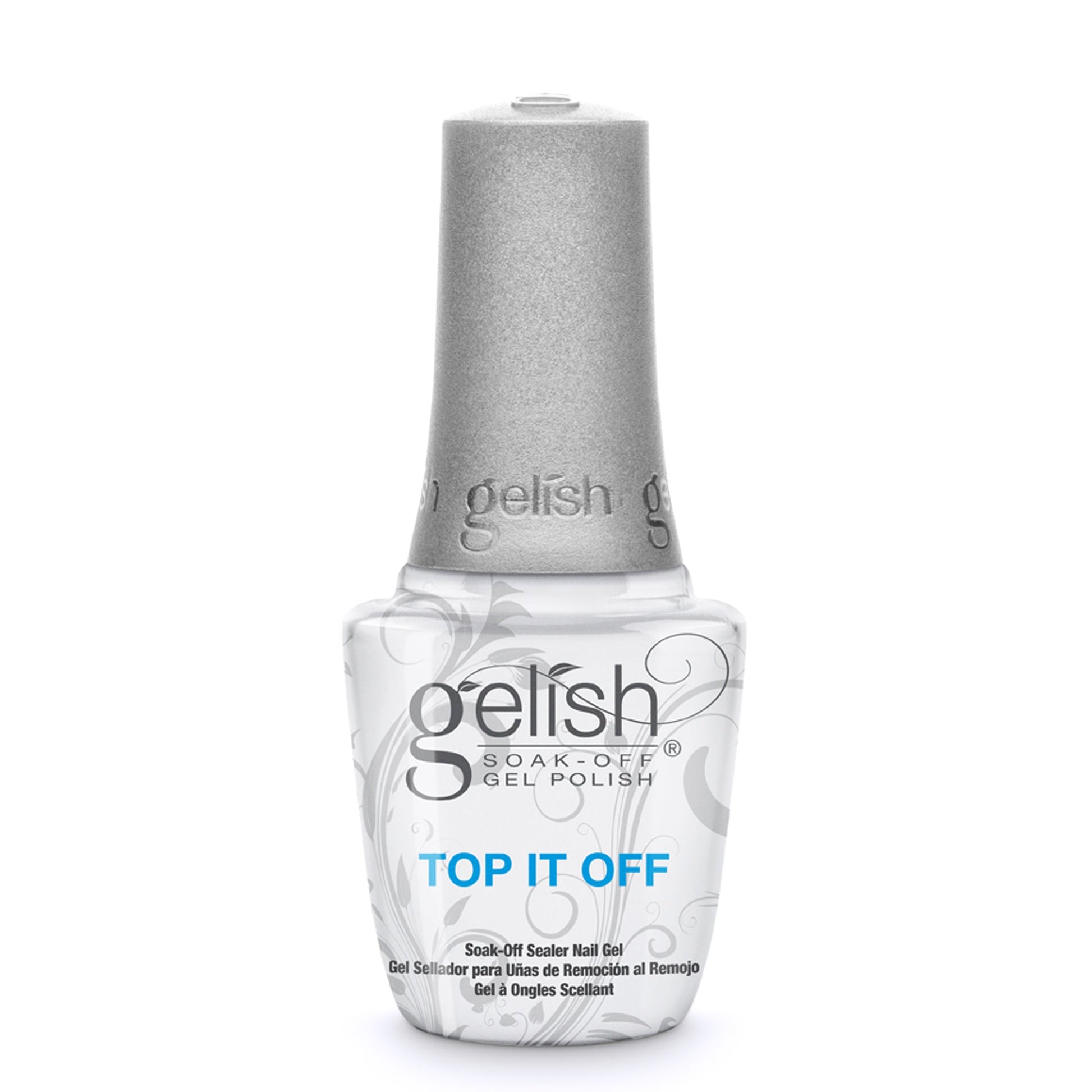 Gelish Matte & Gloss Duo Top It Off Soak Off Gel Nail Polish Sealer Clear Coat - Find Fresh Goods