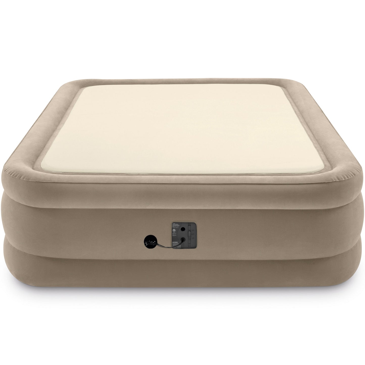 Intex 64477ED Queen Size Thermalux Airbed with Fiber-Tech Technology, Gold