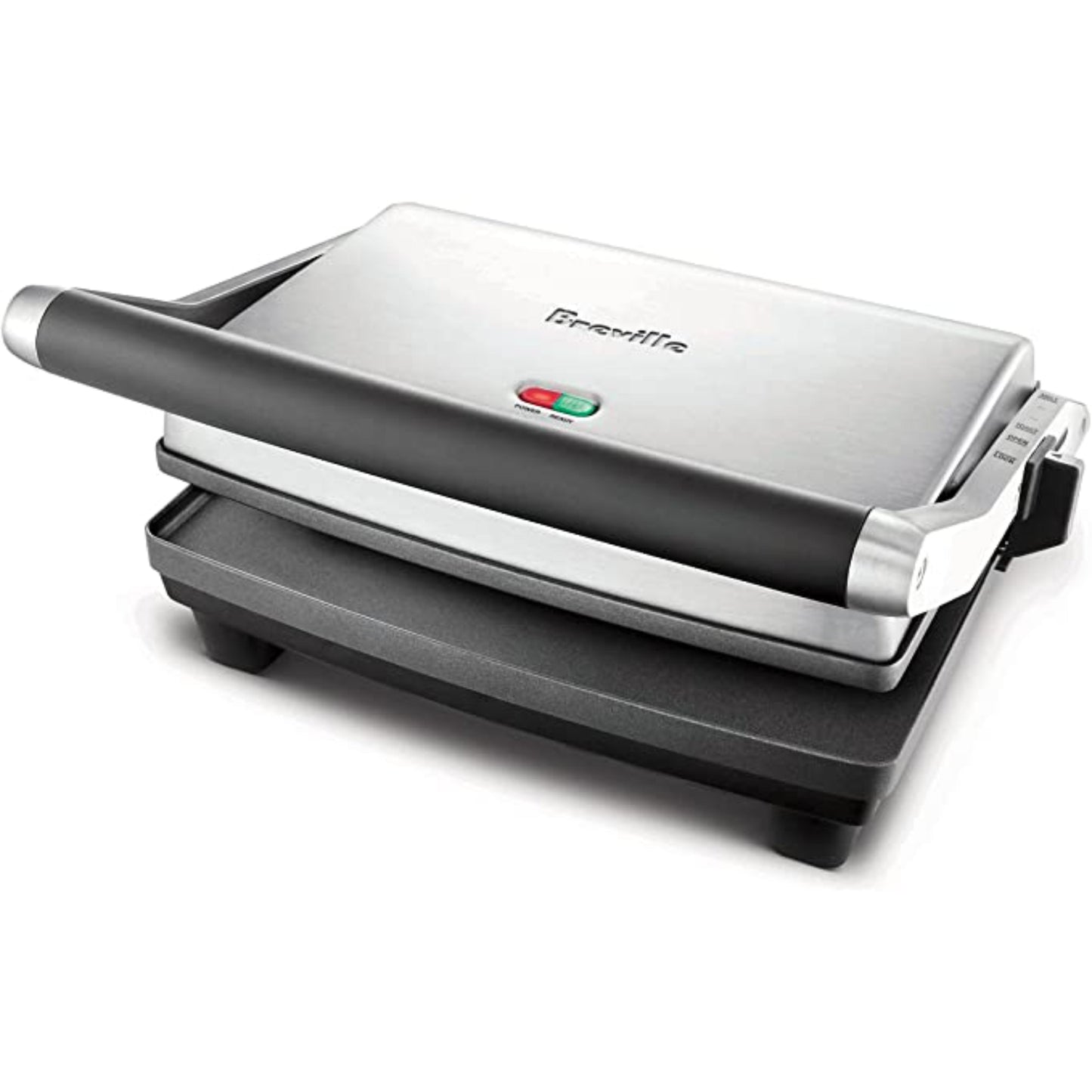 Breville Duo 1500-Watt Nonstick Panini Press – Silver
