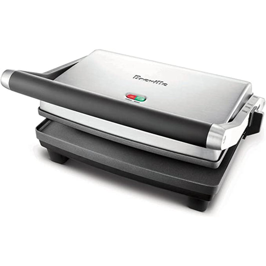 Breville Duo 1500-Watt Nonstick Panini Press – Silver
