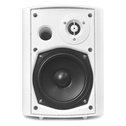 Pyle PDWR51BTWT Bluetooth Indoor Outdoor 5.25" Speaker System, White (2 Pack)